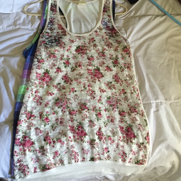lace tank top
