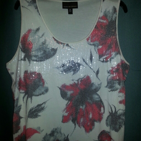 Sequin tank top