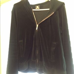 Jones New York green zip up XL hoodie