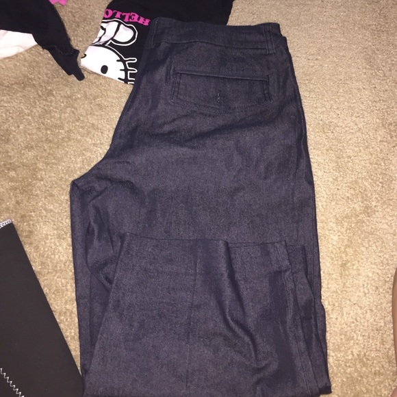business casual capris