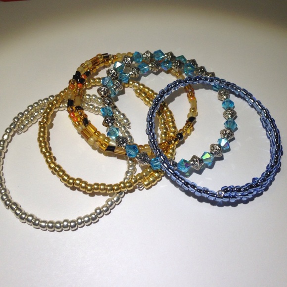 Alex and Ani inspired wraparound bracelets