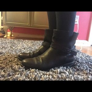 Madewell Real Leather Army Boots