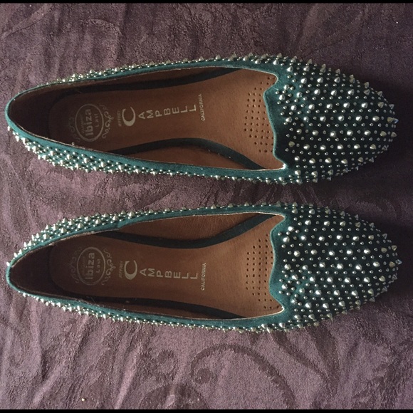Jeffery Campbell studded flats **SALE***
