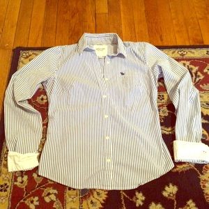 Abercrombie & Fitch Striped Blouse