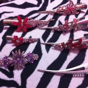 Beautiful hair clips