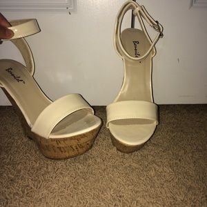 Cream Wedges