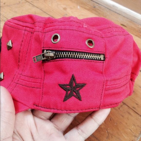 💕Pink Military Style Hat💕 - Picture 3 of 4