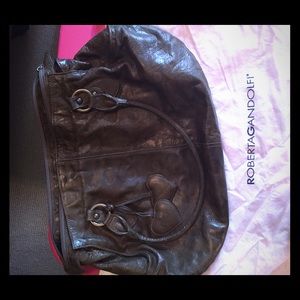 Dark Green Roberta Gandolfi shoulder bag