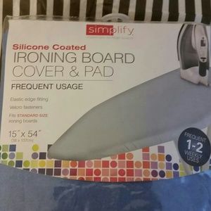 Ironing board pad and cover