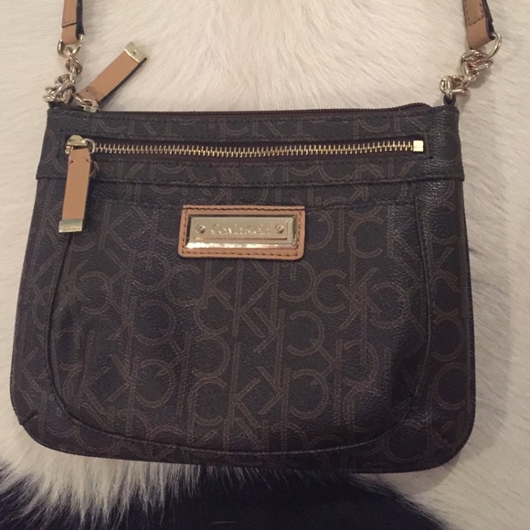 Calvin Klein cross body purse