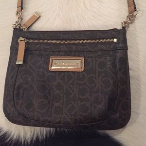 Calvin Klein cross body purse
