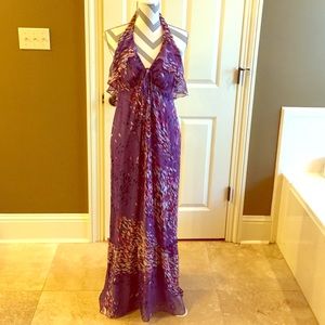 {Ali Ro} halter maxi dress