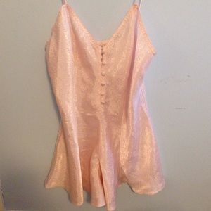 Silky Vintage Romper