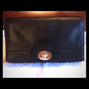 Black Kate Spade clutch