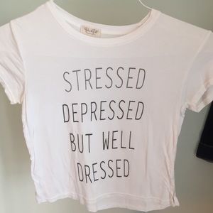 John galt graphic t-shirt from brandy Melville