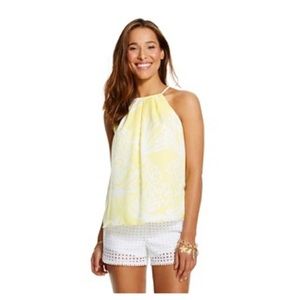 Lilly Pulitzer for Target -Pineapple Punch top- M