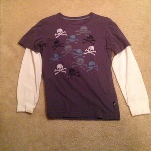 Long sleeved shirt,glows in the dark!!!Also comfy!