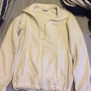 Columbia White Fleece