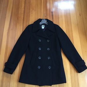 Wool blend peacoat