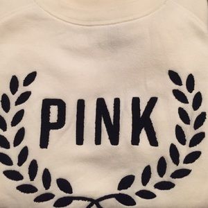 LOVE PINK crew neck sweatshirt