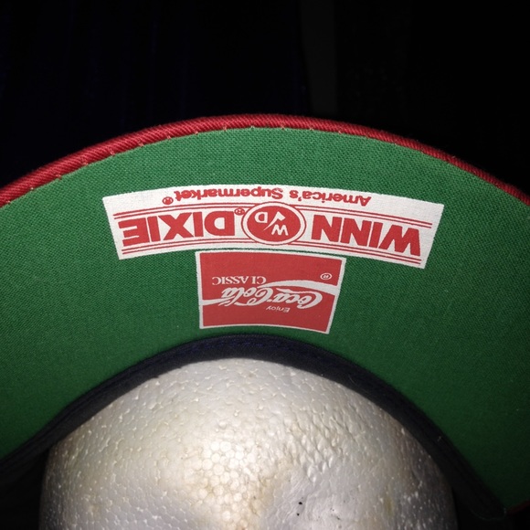 SALE💥Vntg ATL💙BRAVES HAT Coke/WinnDixie Sponsors - Picture 2 of 4