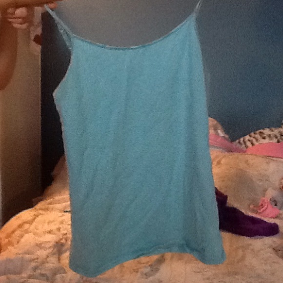 Light blue tank top
