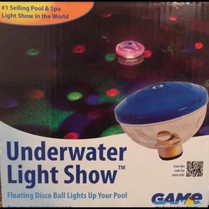 Two Floating Disco Balls