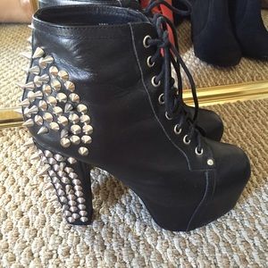 Jeffrey Campbell Lita Spiked Booties