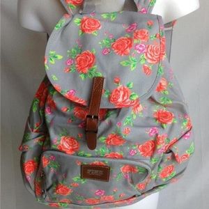 Victoria's Secret PINK floral print backpack