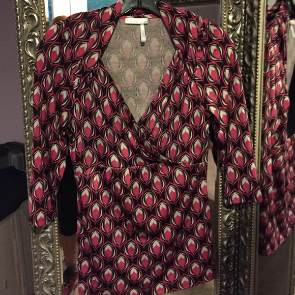 Classiques Entier pink and black tunic