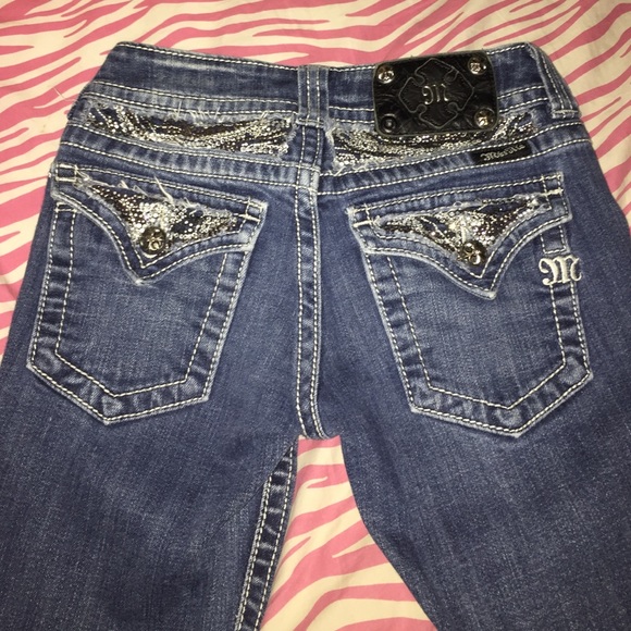 Boot-cut miss me jeans