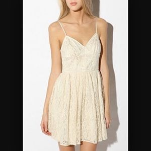 Pins & Needles Lace Bustier Dress