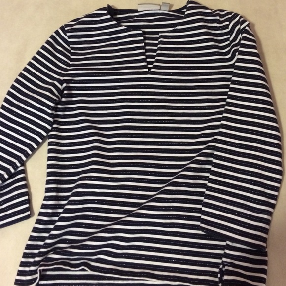 Striped long sleeved shirt