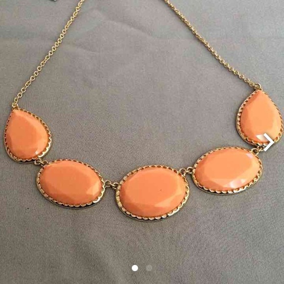 Peach Collar Necklace