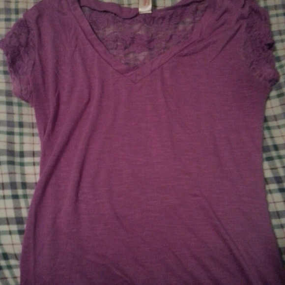 Purple t-shirt