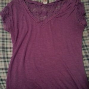 Purple t-shirt
