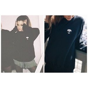 Brandy Melville Alien Patch Crewneck