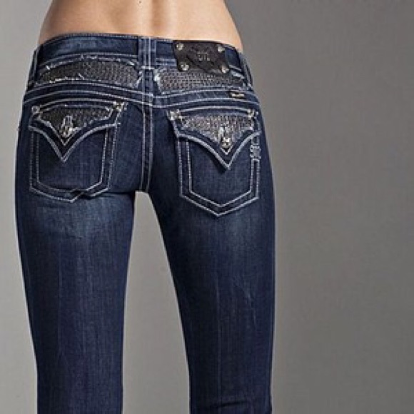 Miss Me Denim - Miss Me rhinestone bootcut jeans