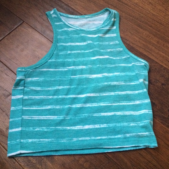 Striped crop top - Picture 2 of 3