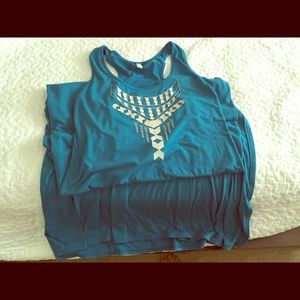 Scarf and dress bundle Aztec style maxi dress