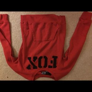 long-sleeve fox shirt