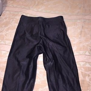 High waisted spandex pants