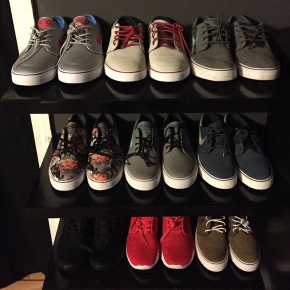 Lot of Nike SB janoskis