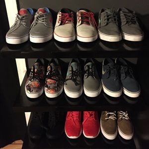 Lot of Nike SB janoskis