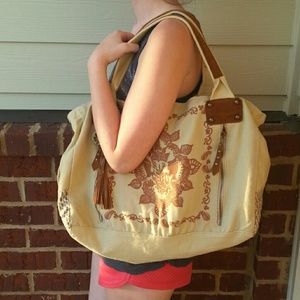 Lucky Brand messenger/travel/tote bag