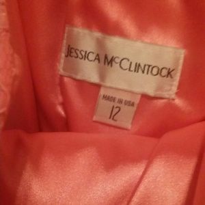 A Jessica McClintock formal dress