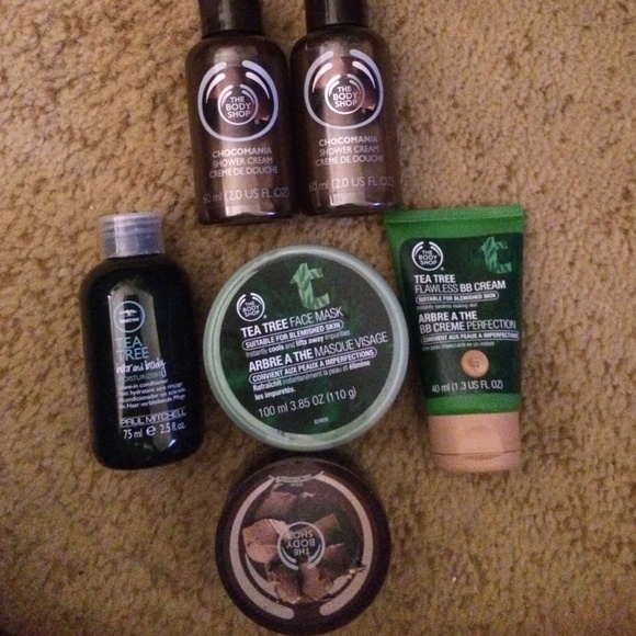 Tea Tree and Chocolate Body Shop Bundle - Picture 1 of 3