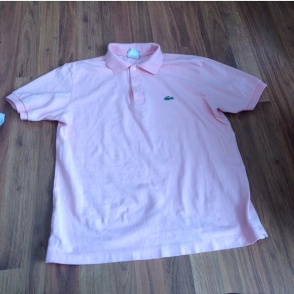 Lacoste Pink Polo 5 M