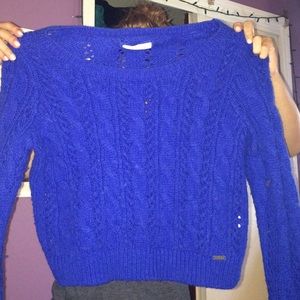 Royal blue sweater