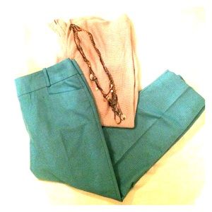 Teal Capri Pants